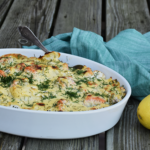 Laxgratäng med dill och citron