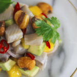 Sill ceviche med majs och chili