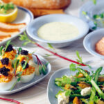 Ägg med parmesanröra