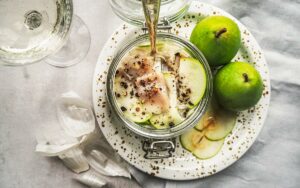 Recept på päronsill med svartpeppar