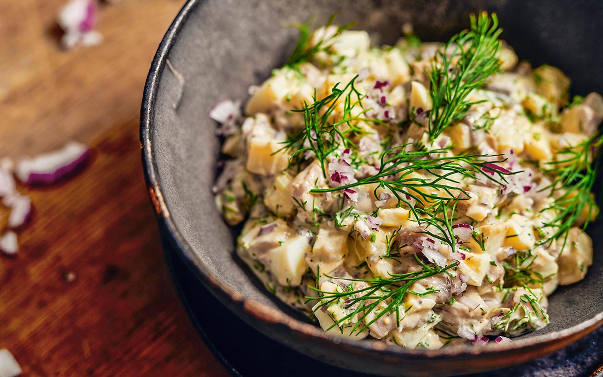 Abba recept gubbröra på matjessill potatis