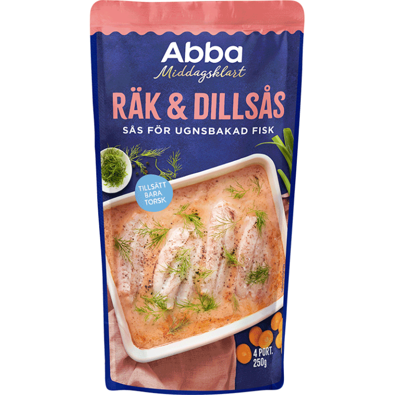 Räk & Dillsås för ungsbakad fisk