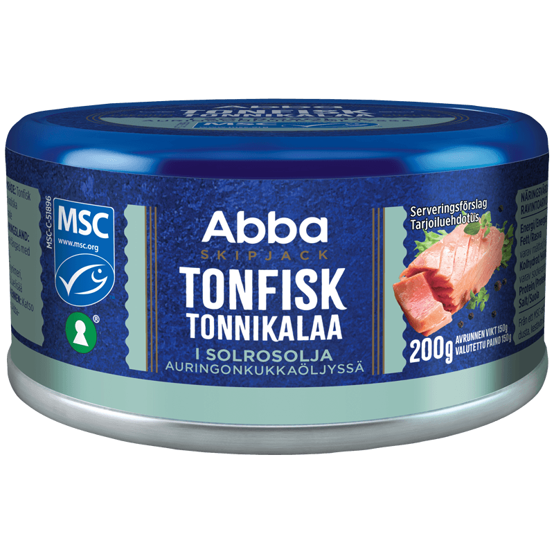 Tonfisk i Solrosolja