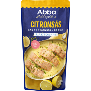 Laktosfri Citronsås för ugnsbakad fisk