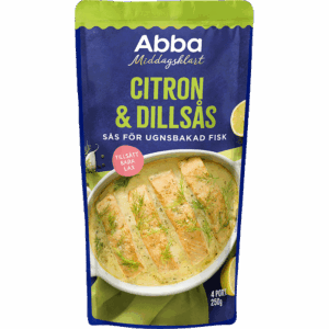 Citron & Dillsås för ugnsbakad fisk