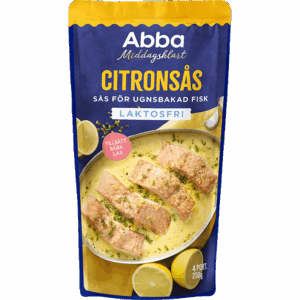 Laktosfri Citronsås för ugnsbakad fisk