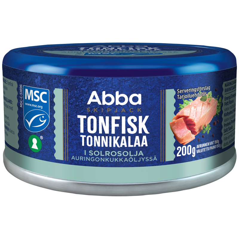 Tonfisk i Solrosolja