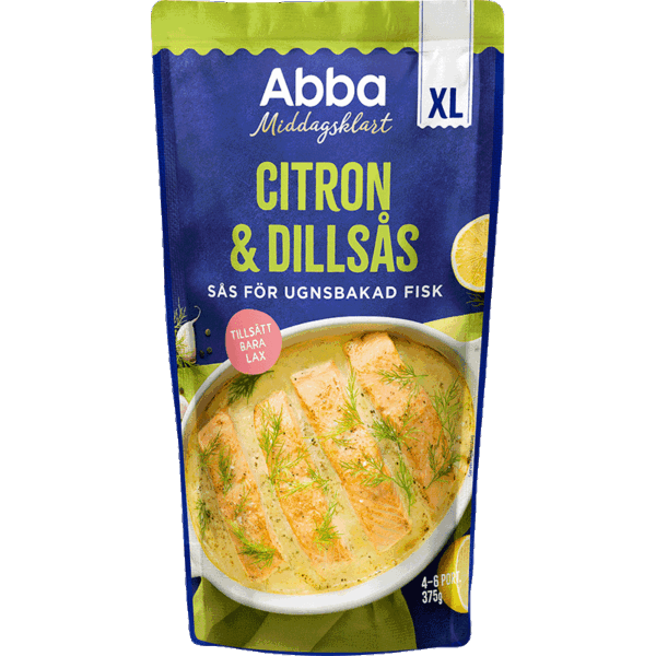 Citron & Dillsås XL för ugnsbakad fisk