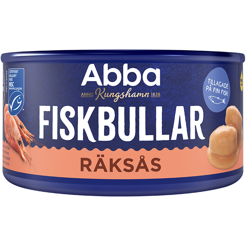 Fiskbullar i Räksås