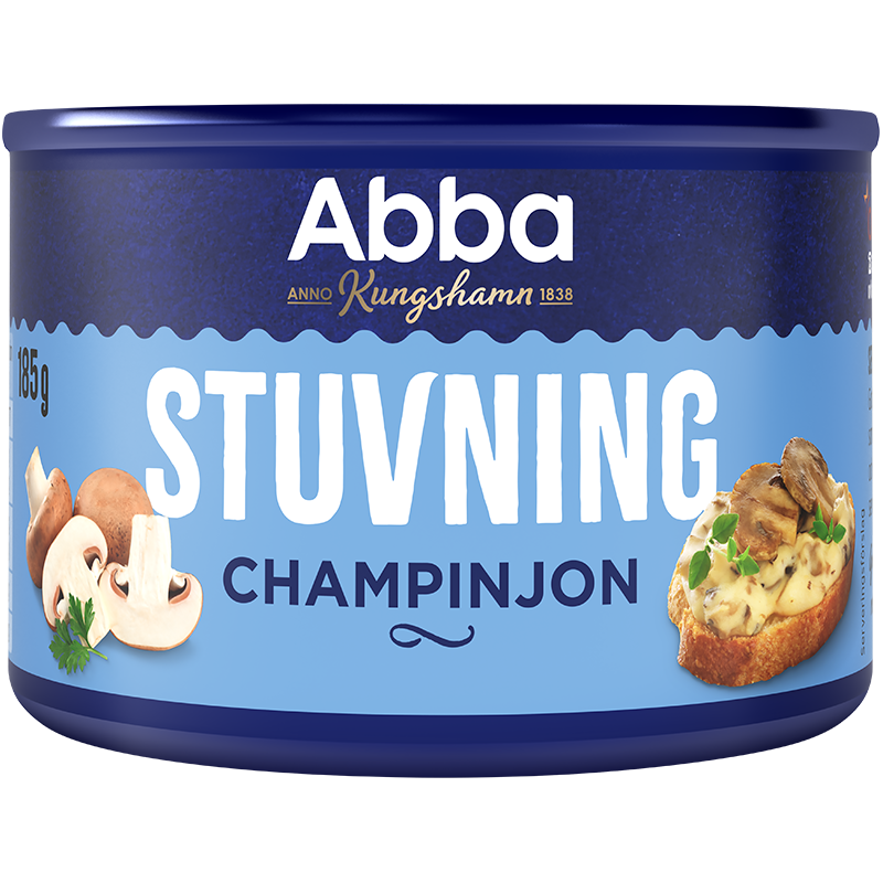 Champinjonstuvning