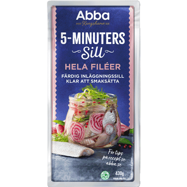 5-minuterssill (hela filéer)