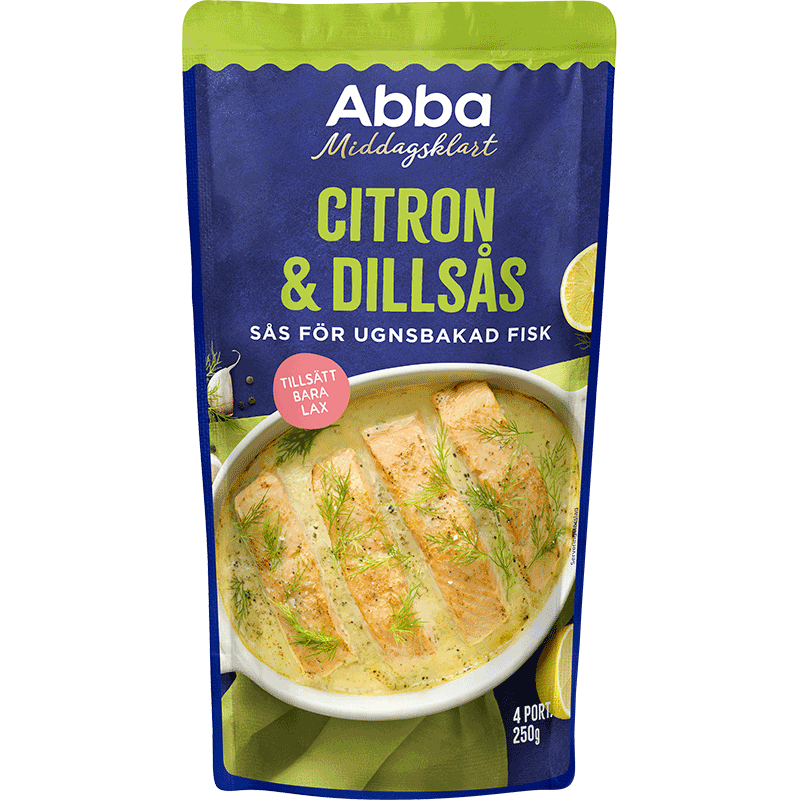 Citron & Dillsås för ugnsbakad fisk