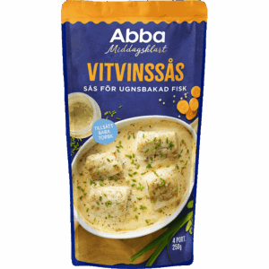 Vitvinssås för ugnsbakad fisk