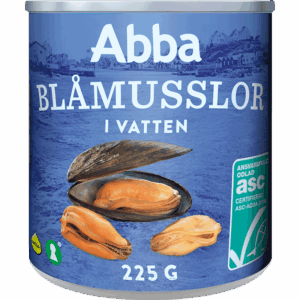 Musslor i vatten