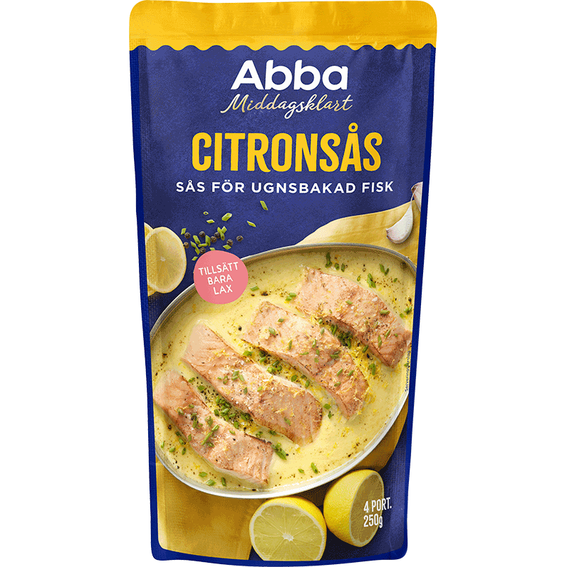Citronsås för ugnsbakad fisk