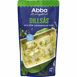 Dillsås för ugnsbakad fisk