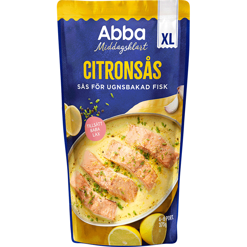 Citronsås XL för ugnsbakad fisk