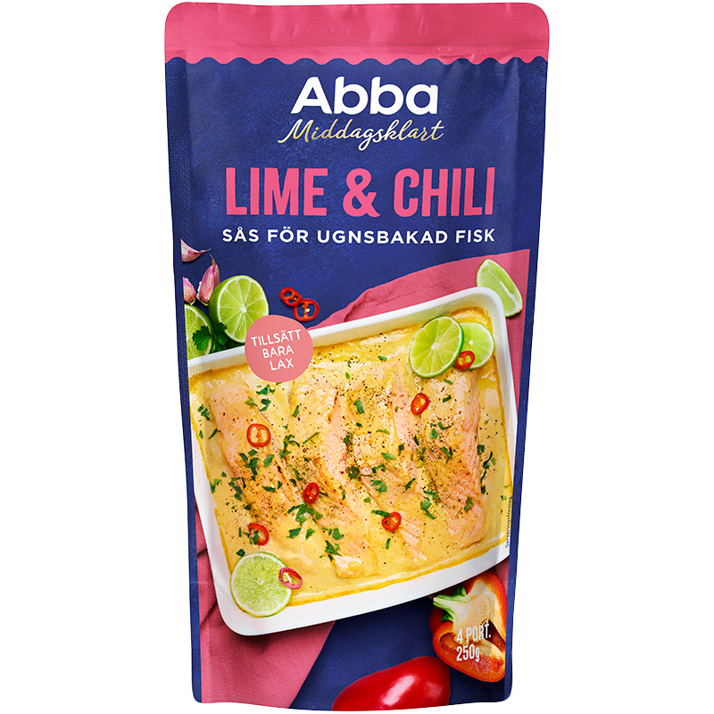 Lime & Chilisås för ugnsbakad fisk